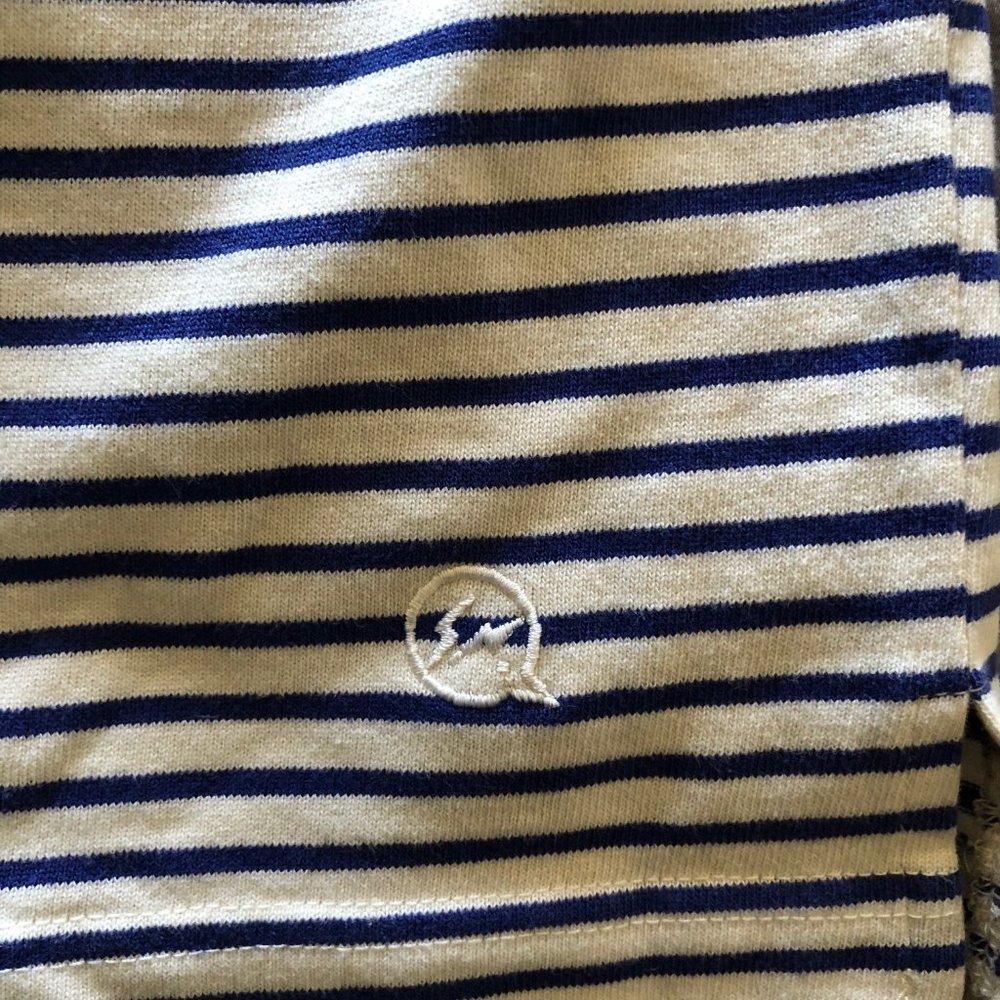 Vanquish X Fragment Design Stripe Tee Shirt - image 3